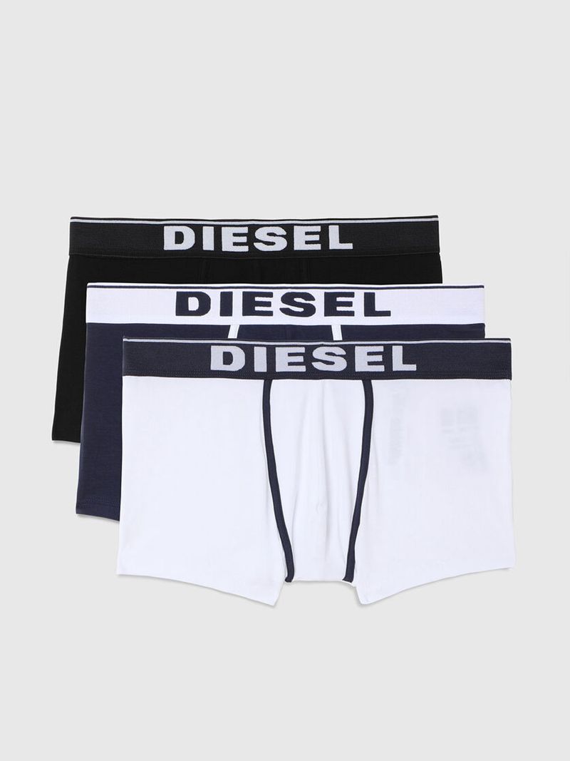 Roupa Interior Diesel Umbx-Damienthreepack Homem - Azuis/Branco IKSAT-8607